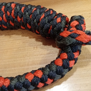 Ramal 2 metros ESKADRON color rojo poppy/verde/negro - Imagen 2